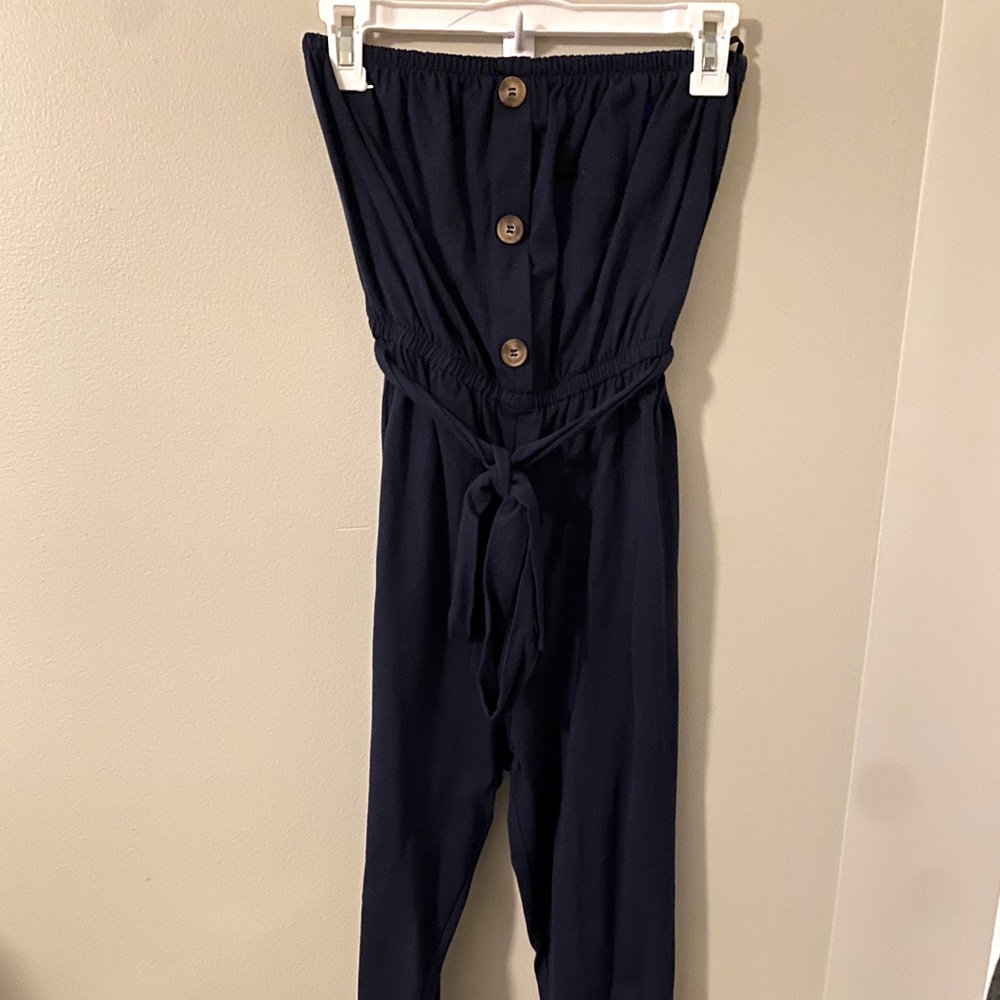 Navy Jumpsuit